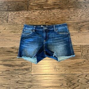 Kut From The Kloth Gidget Fray Short Mid Rise Size 8